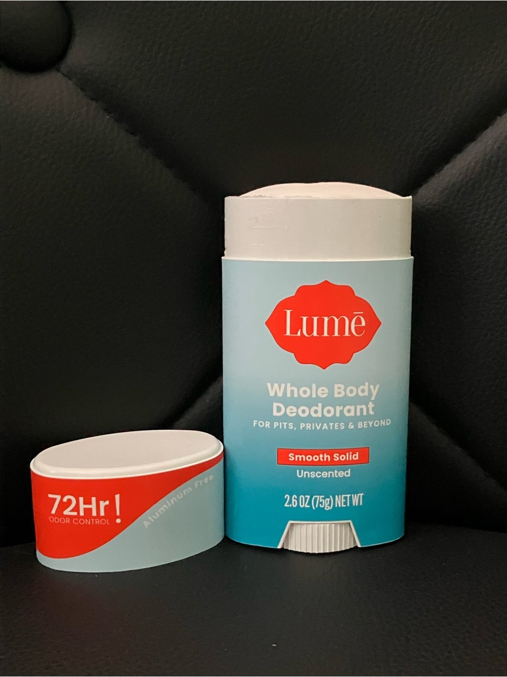 Whole Body Deodorant Smooth Solid Unscented by Lume